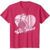 imageStar Wars ObiWan For Me Heart Portrait TShirtRed Heather