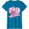 imageStar Wars ObiWan For Me Heart Portrait TShirtSapphire Blue