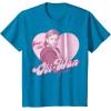 imageStar Wars ObiWan For Me Heart Portrait TShirtSapphire Blue