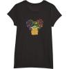 imageStar Wars The Mandalorian The Child Rainbow Hearts TShirtBlack