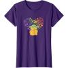 imageStar Wars The Mandalorian The Child Rainbow Hearts TShirtPurple