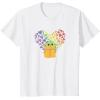 imageStar Wars The Mandalorian The Child Rainbow Hearts TShirtWhite