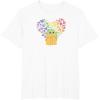 imageStar Wars The Mandalorian The Child Rainbow Hearts TShirtWhite