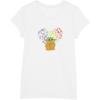 imageStar Wars The Mandalorian The Child Rainbow Hearts TShirtWhite