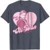 imageStar Wars ObiWan For Me Heart Portrait TShirtHeather Blue