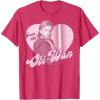 imageStar Wars ObiWan For Me Heart Portrait TShirtRed Heather