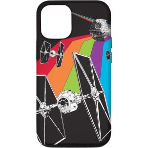 imageiPhone 16 Star Wars TIE Fighter Rainbow Black CaseiPhone 1212 Pro