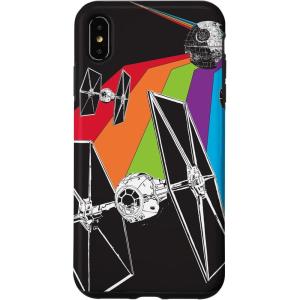 imageiPhone 16 Star Wars TIE Fighter Rainbow Black CaseiPhone XS Max