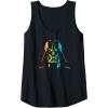 imageStar Wars Darth Vader Gradient Rainbow Pride Tank TopBlack