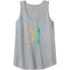 imageStar Wars Darth Vader Gradient Rainbow Pride Tank TopHeather Grey