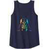 imageStar Wars Darth Vader Gradient Rainbow Pride Tank TopNavy Blue