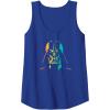 imageStar Wars Darth Vader Gradient Rainbow Pride Tank TopRoyal Blue