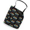 imageStar Wars Logo Gradient Rainbow Black Tote Bag