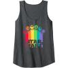 imageStar Wars Logo with Pride Icons Tank TopDark Heather Grey