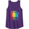 imageStar Wars Logo with Pride Icons Tank TopPurple