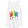 imageStar Wars Logo with Pride Icons Tank TopWhite