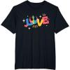 imageStar Wars Pride Love Rainbow Rebel Resistance Symbol TShirtBlack