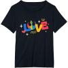 imageStar Wars Pride Love Rainbow Rebel Resistance Symbol TShirtBlack