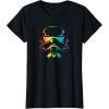 imageStar Wars Pride Stormtrooper Helmet TShirtBlack