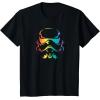 imageStar Wars Pride Stormtrooper Helmet TShirtBlack