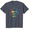 imageStar Wars Pride Stormtrooper Helmet TShirtHeather Blue