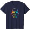 imageStar Wars Pride Stormtrooper Helmet TShirtNavy Blue