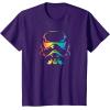 imageStar Wars Pride Stormtrooper Helmet TShirtPurple