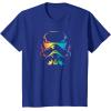 imageStar Wars Pride Stormtrooper Helmet TShirtRoyal Blue