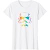 imageStar Wars Pride Stormtrooper Helmet TShirtWhite