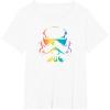 imageStar Wars Pride Stormtrooper Helmet TShirtWhite