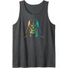 imageStar Wars Darth Vader Gradient Rainbow Pride Tank TopDark Heather Grey
