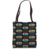 imageStar Wars Logo Gradient Rainbow Black Tote Bag