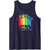 imageStar Wars Logo with Pride Icons Tank TopNavy Blue