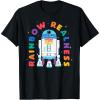 imageStar Wars Pride R2D2 Rainbow Realness TShirtBlack