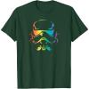 imageStar Wars Pride Stormtrooper Helmet TShirtDark Green