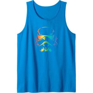 imageStar Wars Pride Stormtrooper Helmet Tank TopSapphire Blue