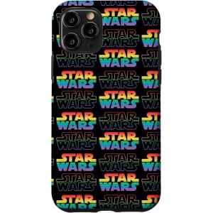 imageiPhone 16 Star Wars Gradient Rainbow Black CaseiPhone 11 Pro