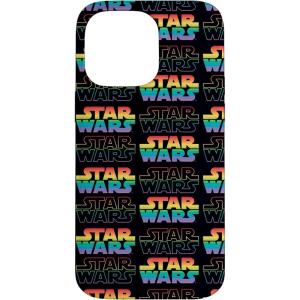 imageiPhone 16 Star Wars Gradient Rainbow Black CaseiPhone 14 Pro Max