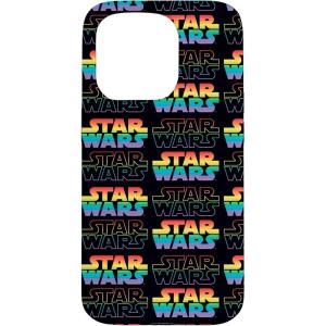 imageiPhone 16 Star Wars Gradient Rainbow Black CaseiPhone 15 Pro