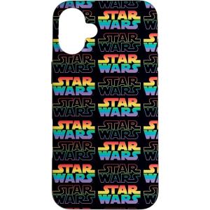 imageiPhone 16 Star Wars Gradient Rainbow Black CaseiPhone 16 Plus