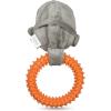 imageSTAR WARS for Pets Baby Yoda The Child in Cradle Ball Figure Dog Toy  Small Plush Toys Fabric Plush Dog Toy Squeaky Plush Toys for All DogsMulti4 InchFF15146The Child in Cradle Puppy Teether Ring Toy