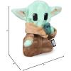 imageSTAR WARS for Pets Baby Yoda The Child in Cradle Ball Figure Dog Toy  Small Plush Toys Fabric Plush Dog Toy Squeaky Plush Toys for All DogsMulti4 InchFF15146The Child Plush Flattie