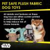 imageSTAR WARS for Pets Baby Yoda The Child in Cradle Ball Figure Dog Toy  Small Plush Toys Fabric Plush Dog Toy Squeaky Plush Toys for All DogsMulti4 InchFF15146Mandalorian  Grogu  Oxford Bone