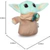 imageSTAR WARS for Pets Baby Yoda The Child in Cradle Ball Figure Dog Toy  Small Plush Toys Fabric Plush Dog Toy Squeaky Plush Toys for All DogsMulti4 InchFF15146The Child with Cookie