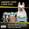 imageSTAR WARS for Pets Baby Yoda The Child in Cradle Ball Figure Dog Toy  Small Plush Toys Fabric Plush Dog Toy Squeaky Plush Toys for All DogsMulti4 InchFF15146Mandalorian  Grogu  Oxford Bone