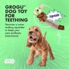 imageSTAR WARS for Pets Baby Yoda The Child in Cradle Ball Figure Dog Toy  Small Plush Toys Fabric Plush Dog Toy Squeaky Plush Toys for All DogsMulti4 InchFF15146The Child Puppy Teether Toy