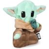 imageSTAR WARS for Pets Baby Yoda The Child in Cradle Ball Figure Dog Toy  Small Plush Toys Fabric Plush Dog Toy Squeaky Plush Toys for All DogsMulti4 InchFF15146The Child Plush Flattie