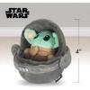 imageSTAR WARS for Pets Baby Yoda The Child in Cradle Ball Figure Dog Toy  Small Plush Toys Fabric Plush Dog Toy Squeaky Plush Toys for All DogsMulti4 InchFF15146The Child in Cradle Ball