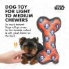 imageSTAR WARS for Pets Baby Yoda The Child in Cradle Ball Figure Dog Toy  Small Plush Toys Fabric Plush Dog Toy Squeaky Plush Toys for All DogsMulti4 InchFF15146The Mandalorian Oxford Bone