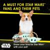imageSTAR WARS for Pets Baby Yoda The Child in Cradle Ball Figure Dog Toy  Small Plush Toys Fabric Plush Dog Toy Squeaky Plush Toys for All DogsMulti4 InchFF15146Multicolor